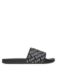 EA7 Emporio Armani Klapki 7X000109 AF15125 MC138 Czarny. Kolor: czarny