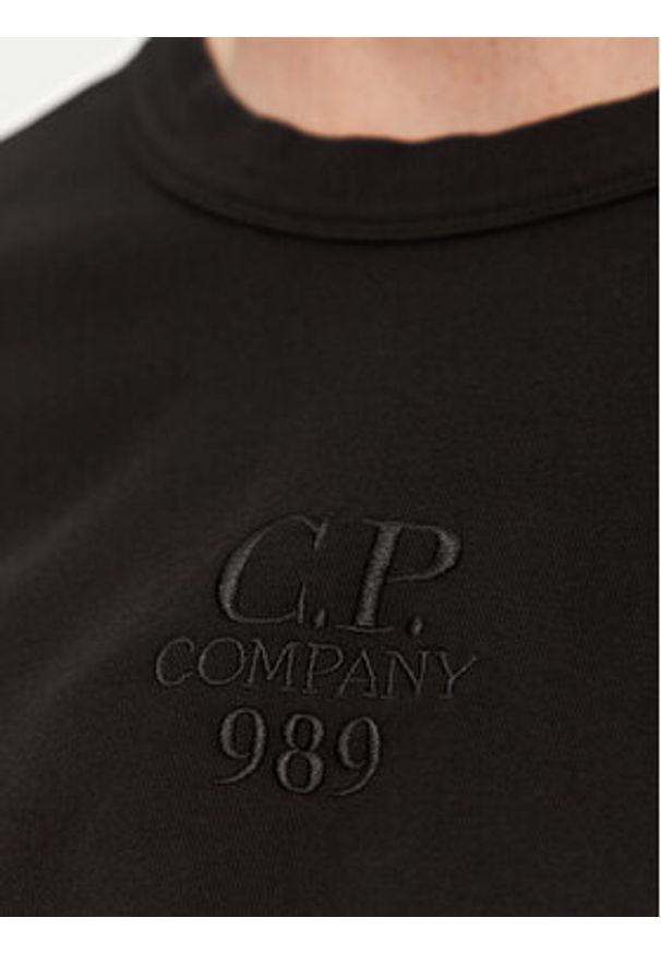 C.P. Company Bluza 18CMSS259A110044O Czarny Regular Fit. Kolor: czarny. Materiał: bawełna