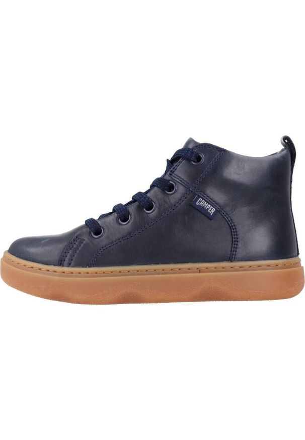 Camper - Buty CAMPER KIDDO Niebieski. Kolor: niebieski. Materiał: tkanina, skóra. Sport: turystyka piesza