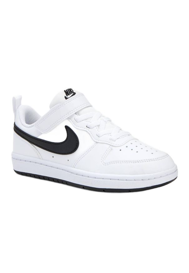 Buty dziecięce Nike Court Borough Low Recraft. Kolor: czarny, wielokolorowy, biały. Model: Nike Court. Sport: turystyka piesza
