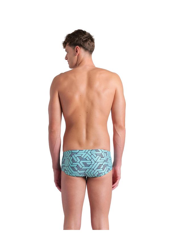 Szorty Kąpielowe Arena Escape Swim Low Waist Short. Kolor: zielony. Materiał: tkanina