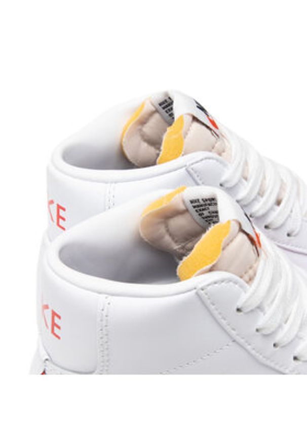 Nike Sneakersy W Blazer '77 CZ1055 101 Biały. Kolor: biały. Materiał: skóra