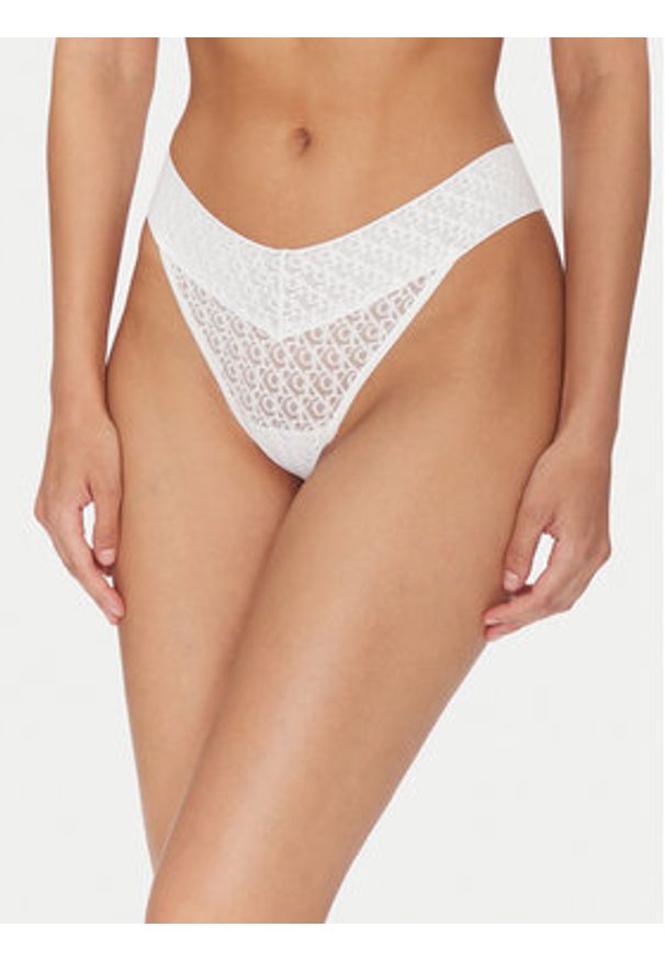 Calvin Klein Underwear Komplet stringów LV00QD5304 Kolorowy. Materiał: syntetyk. Wzór: kolorowy