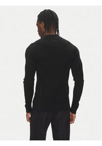 TOMMY HILFIGER - Tommy Hilfiger Longsleeve F1 Movie MW0MW41383 Czarny Slim Fit. Kolor: czarny. Materiał: bawełna. Długość rękawa: długi rękaw #3