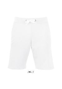 SOL'S - Szorty Sol's June. Kolor: biały. Materiał: bawełna. Długość: krótkie. Sezon: lato #1