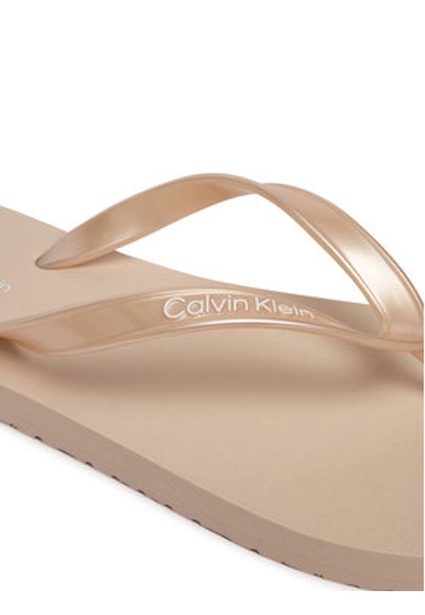 Calvin Klein Japonki Arwa HW0HW02956 Różowy. Kolor: różowy. Materiał: syntetyk