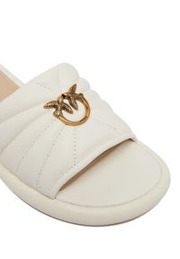 Pinko - PINKO Klapki Fiona 03 SD0525 P003 Écru. Materiał: skóra #2