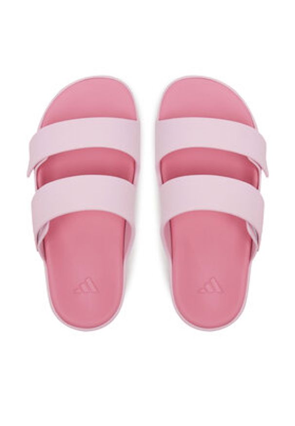 Adidas - adidas Klapki Znscape Sandals JR7634 Różowy. Kolor: różowy