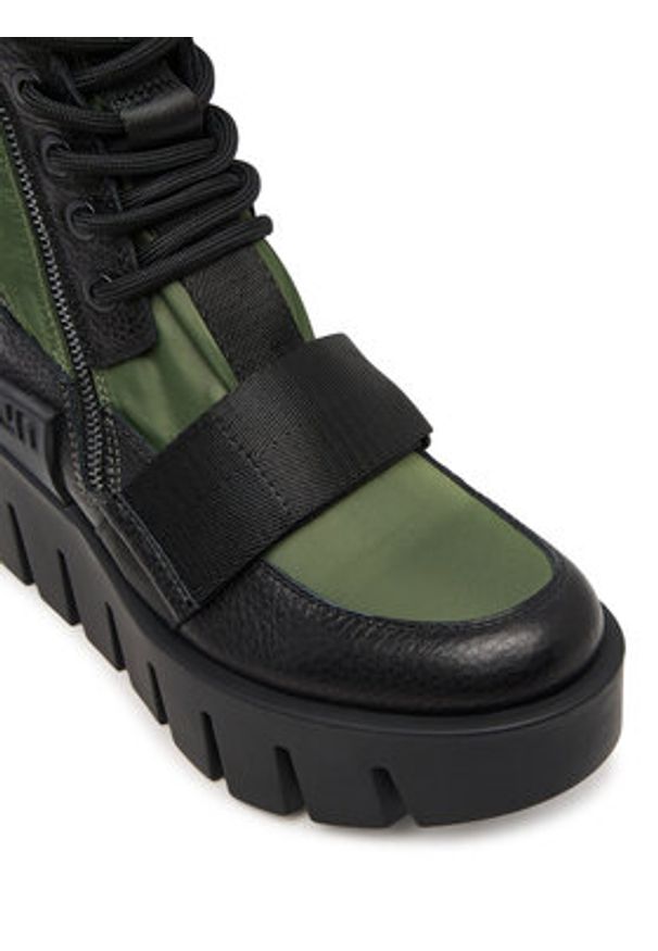 United Nude Trzewiki Grip Combat Lo 10961904165 Khaki. Kolor: brązowy. Materiał: skóra