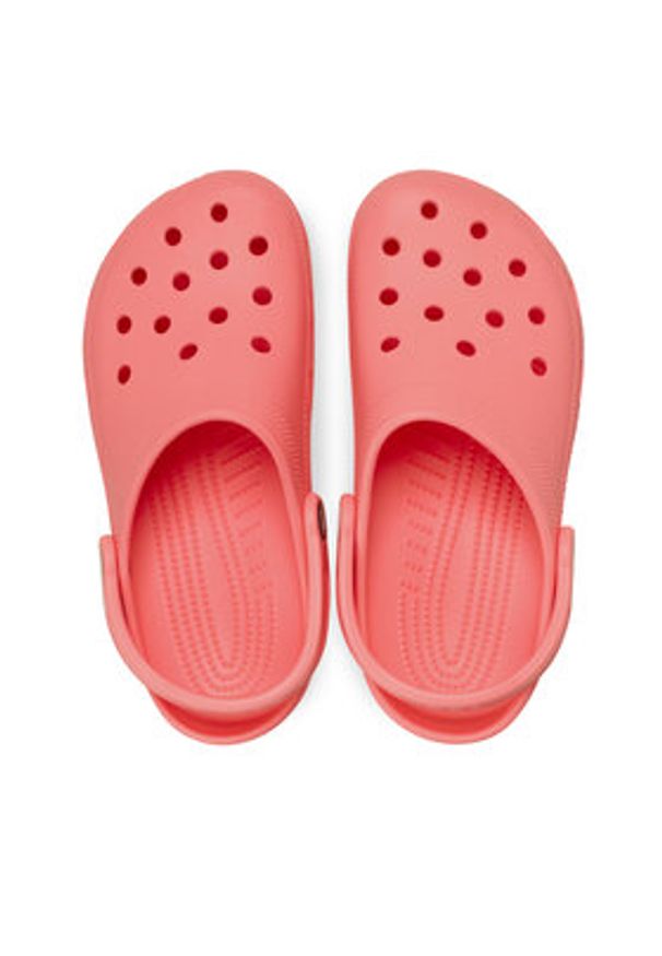 Crocs Klapki Classic 10001 Różowy. Kolor: różowy