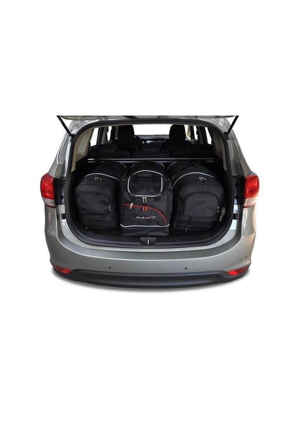 KJUST - Torby Do Bagażnika Kia Carens 2013-2018 4Szt Kjust. Kolor: czarny. Styl: sportowy