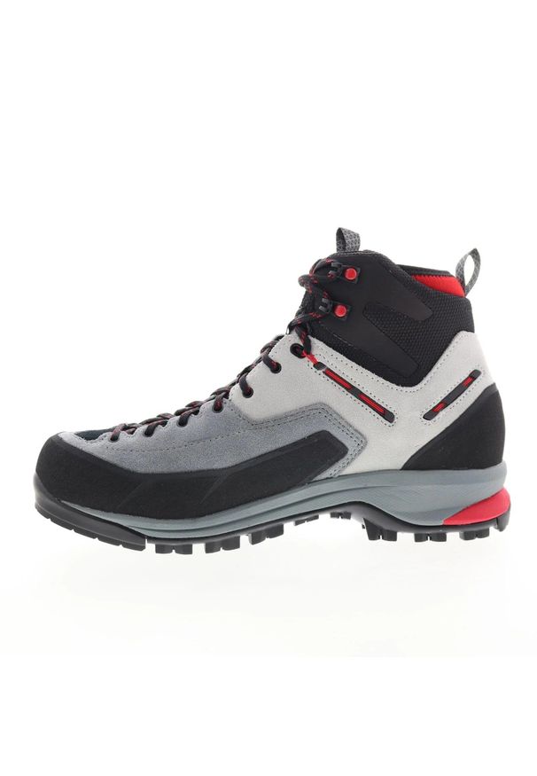 Buty trekkingowe męskie Garmont Vetta Tech Gtx. Wysokość cholewki: za kostkę. Zapięcie: sznurówki. Kolor: szary, czerwony, wielokolorowy. Materiał: materiał, syntetyk. Szerokość cholewki: normalna