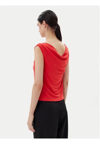 JDY Bluzka Ester 15351679 Czerwony Regular Fit. Kolor: czerwony. Materiał: syntetyk #3