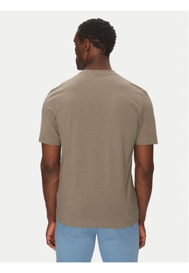 BOSS T-Shirt Tchup 50473278 Beżowy Relaxed Fit. Kolor: beżowy. Materiał: bawełna