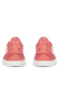 Adidas - adidas Sneakersy VL COURT 3.0 IF4477 Czerwony. Kolor: czerwony. Materiał: zamsz, skóra