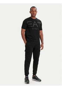 EA7 Emporio Armani T-Shirt 7M002200 AF27188 MC334 Czarny Regular Fit. Kolor: czarny. Materiał: bawełna #3