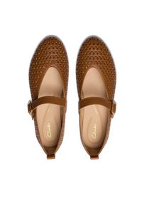 Clarks Półbuty Fawna Jane 26181228 Brązowy. Kolor: brązowy. Materiał: skóra #4