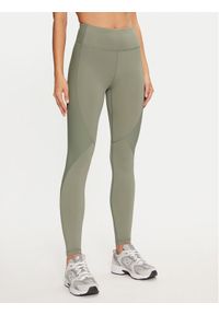 4f - 4F Legginsy 4FWAW24TFTIF269 Khaki Slim Fit. Kolor: brązowy. Materiał: syntetyk