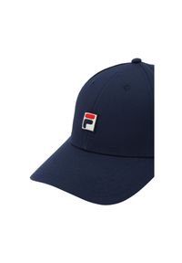 Czapka baseballowa 6-panelowa Fila Biella Logo. Kolor: niebieski. Styl: sportowy #1