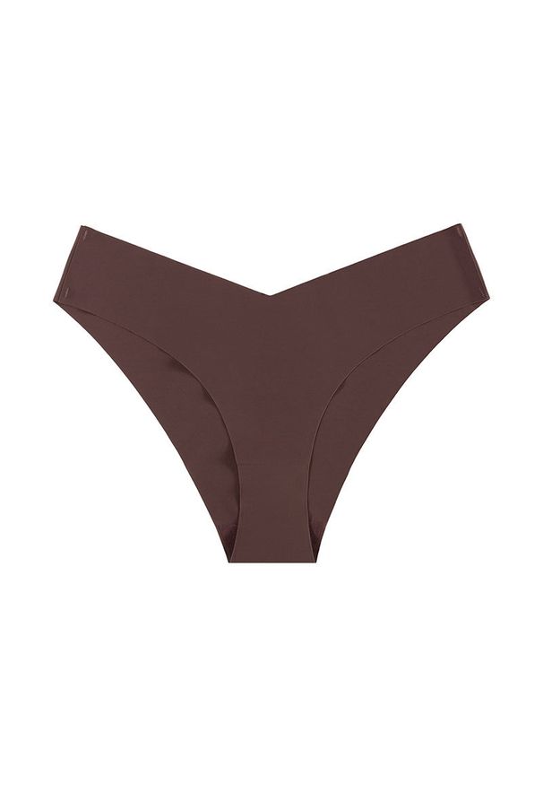 Intica - Tangi bezszwowe z obniżonym stanem niewidoczne pod odzieżą Evangelista. Stan: obniżony. Kolor: brązowy. Materiał: materiał