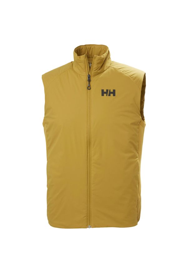 Wodoodporna kurtka bez rękawów Helly Hansen Odin Stretch 2.0. Kolor: brązowy. Długość rękawa: bez rękawów