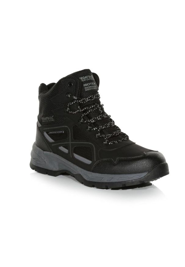 Buty trekkingowe męskie Vendeavour Regatta. Okazja: na spacer. Kolor: szary, brązowy, wielokolorowy, czarny, zielony. Sport: turystyka piesza