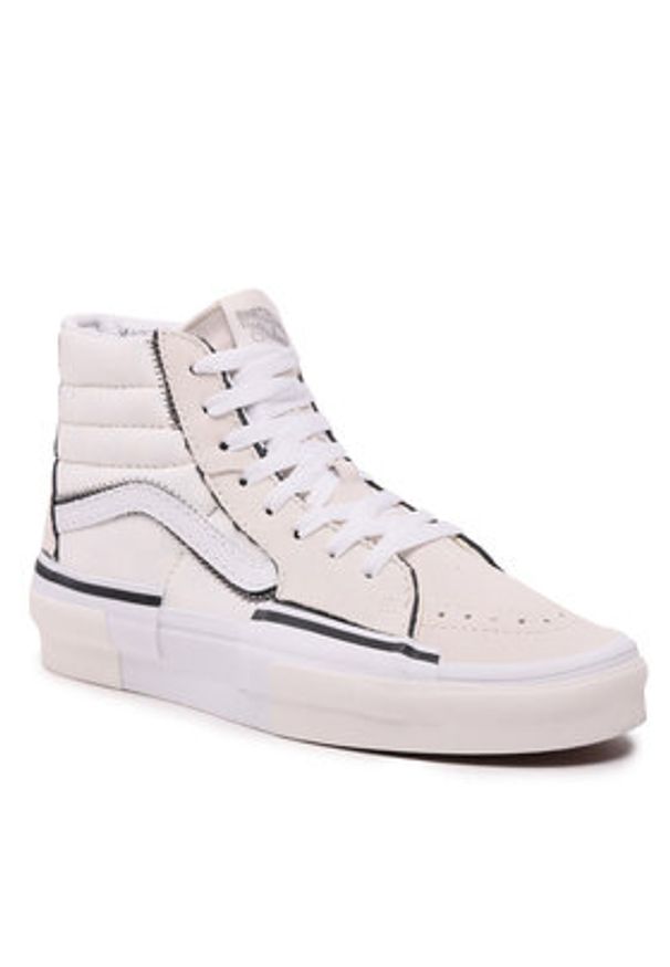 Vans Tenisówki Sk8-Hi Reconst VN0005UKQJM1 Écru. Materiał: zamsz, skóra