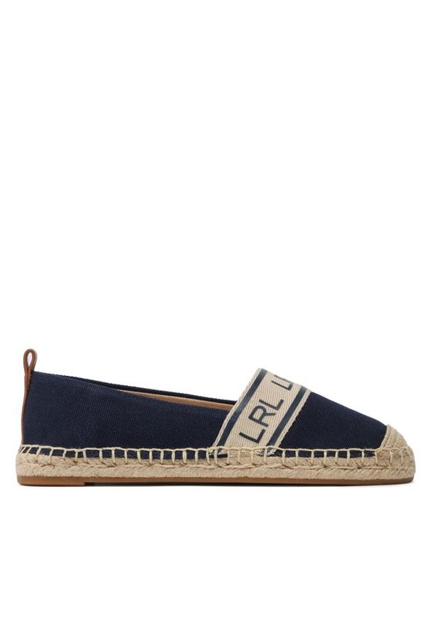 Lauren Ralph Lauren Espadryle Caylee II 802891448001 Granatowy. Kolor: niebieski. Materiał: materiał