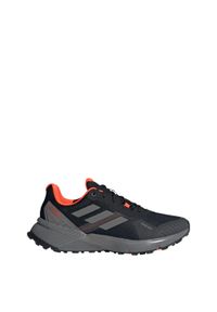 Adidas - Buty Terrex Soulstride RAIN.RDY Trail Running. Kolor: czerwony, szary, wielokolorowy, czarny. Materiał: materiał. Model: Adidas Terrex. Sport: bieganie