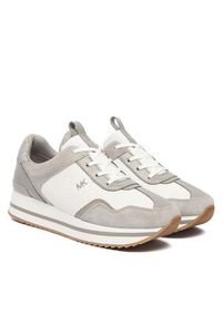 MICHAEL Michael Kors Sneakersy Raina 43R6RNFS1L Szary. Kolor: szary. Materiał: skóra #4