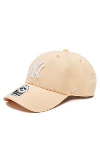47 Brand Czapka z daszkiem Mlb New York Yankees '47 Clean Up W/ No Loop Label B-NLRGW17GWS-AF Pomarańczowy. Kolor: pomarańczowy. Materiał: materiał #1
