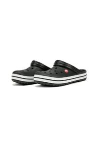 Japonki Crocs Crocband, Dla obu płci. Kolor: czarny. Materiał: syntetyk, materiał