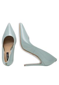 Nine West Szpilki WFA2676-1 Zielony. Kolor: zielony. Materiał: syntetyk. Obcas: na szpilce #6