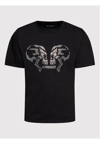 Mindout T-Shirt Unisex Rage Czarny Oversize. Kolor: czarny. Materiał: bawełna #3