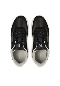 Calvin Klein Jeans Sneakersy Classic Cupsole Mg Wmm YM0YM01153 Czarny. Kolor: czarny. Materiał: skóra