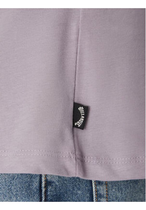 Billabong T-Shirt EBYKT00100 Fioletowy Regular Fit. Kolor: fioletowy. Materiał: bawełna