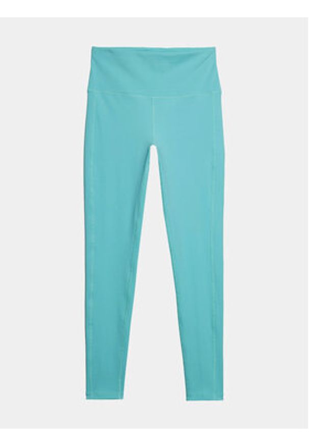 4f - 4F Legginsy 4FWSS24TFTIF232 Niebieski Slim Fit. Kolor: niebieski. Materiał: syntetyk