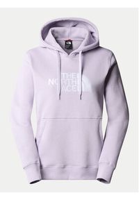 The North Face Bluza Drew Peak Pull NF0A55EC Fioletowy Regular Fit. Kolor: fioletowy. Materiał: bawełna