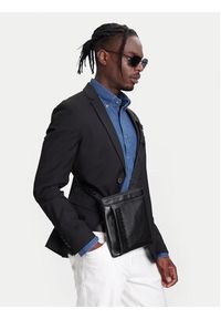 Just Cavalli Saszetka 78QA4B12 ZSB81 Czarny. Kolor: czarny. Materiał: skóra