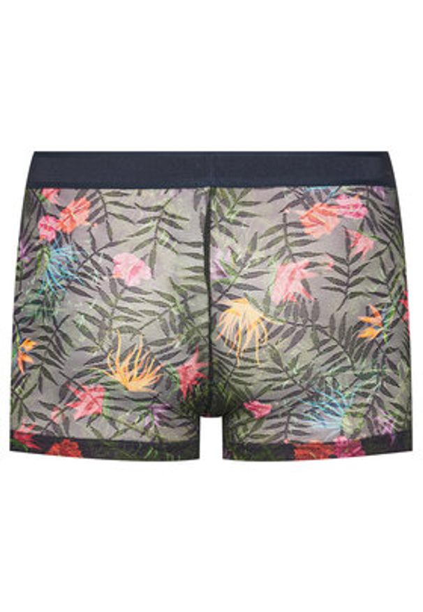 HOM Bokserki Exotica 402956 Kolorowy. Materiał: syntetyk. Wzór: kolorowy