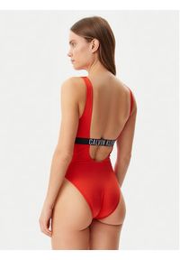 Calvin Klein Swimwear Strój kąpielowy KW0KW02746 Czerwony. Kolor: czerwony. Materiał: syntetyk