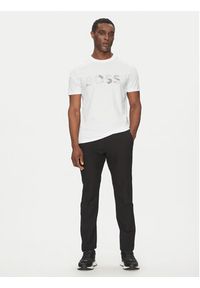 BOSS T-Shirt Glamping 50537834 Biały Regular Fit. Kolor: biały. Materiał: bawełna #4