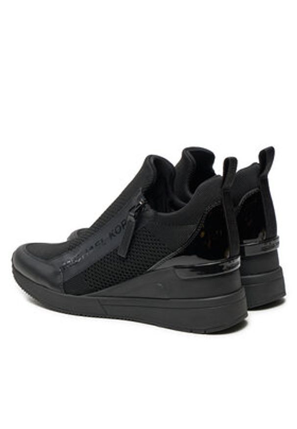 MICHAEL Michael Kors Sneakersy Wills Wedge Trainer 43S2WIFS1D Czarny. Kolor: czarny. Materiał: materiał