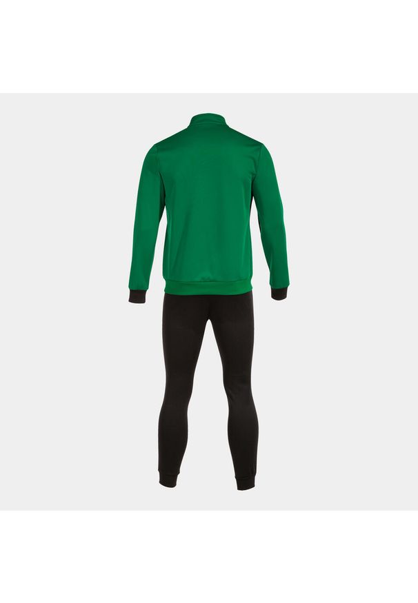 Komplet dresowy męski piłkarski Joma Derby bluza i spodnie. Kolor: wielokolorowy, czarny, zielony. Materiał: dresówka. Sport: piłka nożna