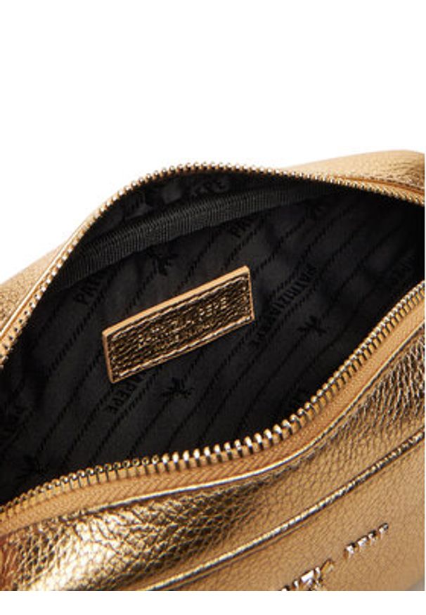 Patrizia Pepe Torebka 8B0071/L138-Y442 Złoty. Kolor: złoty. Materiał: skórzane