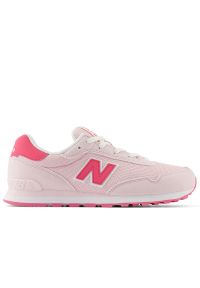 Buty New Balance GC515KI - różowe. Okazja: na co dzień. Kolor: różowy. Materiał: guma, syntetyk, materiał. Szerokość cholewki: normalna. Sport: turystyka piesza