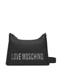 Love Moschino - LOVE MOSCHINO Torebka JC4025PP1NKD000B Czarny. Kolor: czarny. Materiał: skórzane