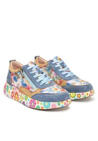 Laura Vita Sneakersy Nikito 62 Niebieski. Kolor: niebieski. Materiał: skóra #5