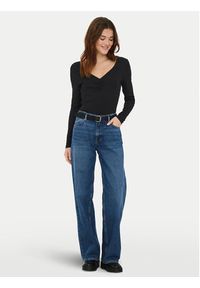 only - ONLY Bluzka Betty 15365756 Czarny Standard Fit. Kolor: czarny. Materiał: bawełna #3