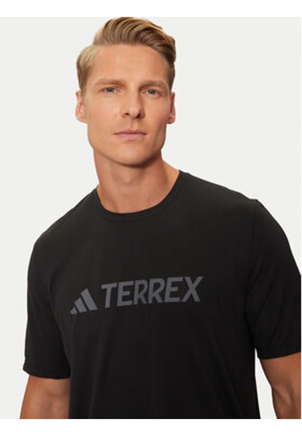 Adidas - adidas Koszulka techniczna Terrex Multi Endurance Tech IY9424 Czarny Regular Fit. Kolor: czarny. Materiał: syntetyk